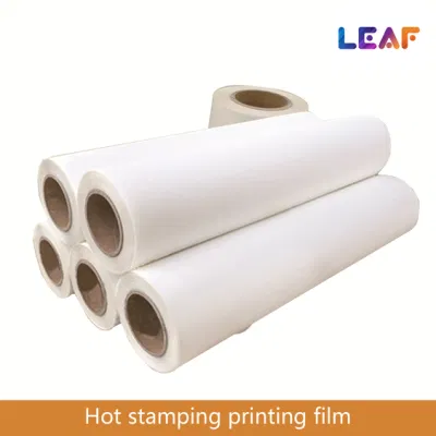  Foglia caldo e freddo Peel singolo e doppio lato 60 cm*100m Stampante a trasferimento termico a pellicola PET DTF per rotolo