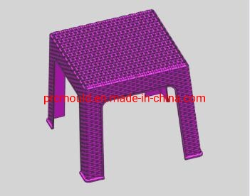  Tavola di Rattan quadrato di plastica potabile caffè da tavola muffa bere Tea Mold Food Table Mold plastica da pranzo Tavola Mold plastica Stampo tabella etichette IML