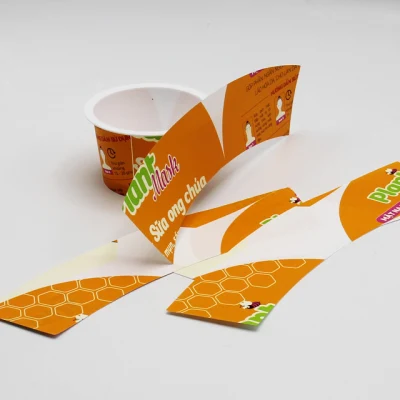 Confezione per gelato ad alta risoluzione Iml Label per iniezione Tazza in plastica per stampi