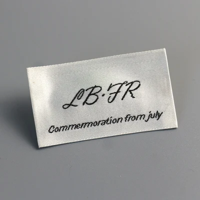 Produttori fornitura di legno satinato Shuttle Loom Label