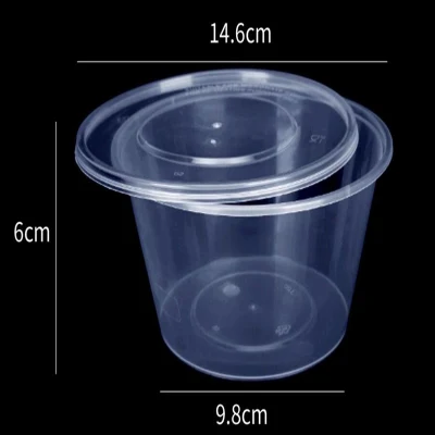  Pranzo a microonde con contenitore monouso in plastica per fast food OEM di eccellente qualità Scatola