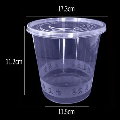 Contenitori in plastica per alimenti da estrarre ecologici e dal nuovo design per microonde