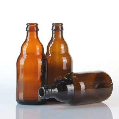 Commercio all&prime;ingrosso 330ml 500ml 12 Oz Blu Ambra sigillato Botella De Vidrio per imballaggio di birra
