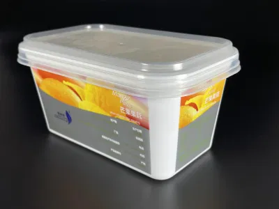  In Mold Label Lunch Box stampo in plastica per imballaggio Contenitore dello stampo a parete sottile per iniezione