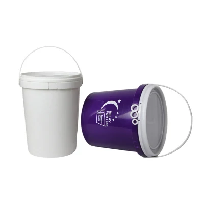  Ice Cream Round Bucket Food Grade Plastic Iml Packaging Factory ODM OEM personalizzato