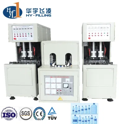 Etichetta termoretraibile semiautomatica 200 ml-2000 ml per iniezione plastica a freddo Pressa stampaggio acqua stampo SemiAuto soffiatrice di bottiglie