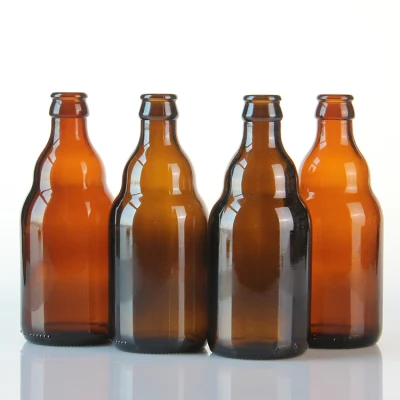Commercio all&prime;ingrosso 330ml 500ml 12 Oz Blu Ambra sigillato Botella De Vidrio per imballaggio di birra