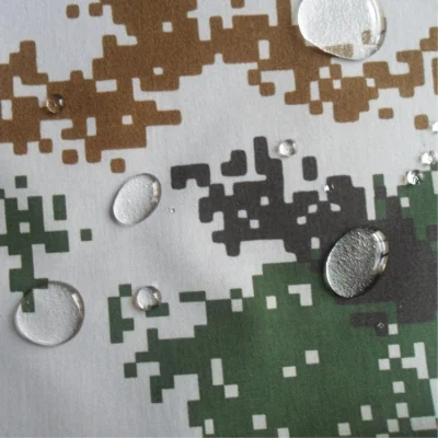  Alta qualità 65% poliestere 35% cotone misto Stampa tessuto T/C. Tessuto camouflage per uniforme