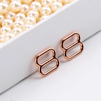  Etichetta di abbigliamento in metallo SINICLINI Hot Custom in oro rosa