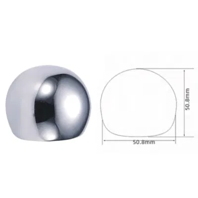  Bagno in acciaio inox stampo bomba in acciaio inox emisfero cavo 12,7mm-200mm Emisfero a specchio per decorazione interna ed esterna
