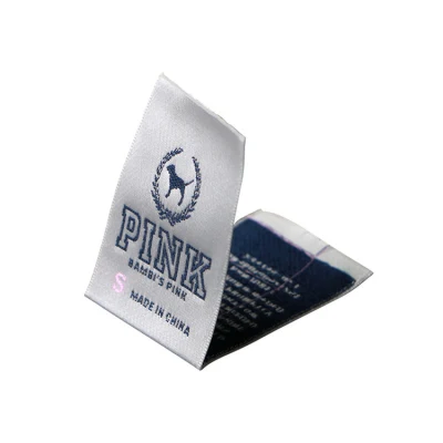 Produttori fornitura di legno satinato Shuttle Loom Label