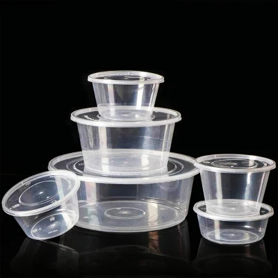 Contenitori in plastica per alimenti da estrarre ecologici e dal nuovo design per microonde