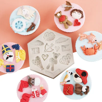  FDA Silicon Mold Cake Decoration per Bakeware