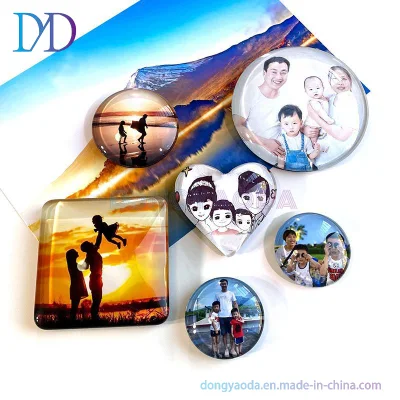 Personalizzazione in fabbrica / FaiDaTe - adesivi personalizzati per frigorifero / vetro cristallo Frigorifero magnetico Commemorativo Creative Gift adesivi / refrigerante adesivo antigoccia