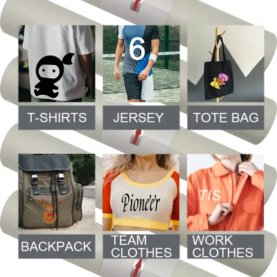 Pellicola AB DTF UV per trasferimento termico tessile di alta qualità Pellicola per stampa Thermal PET DTF per T-shirt da abbigliamento