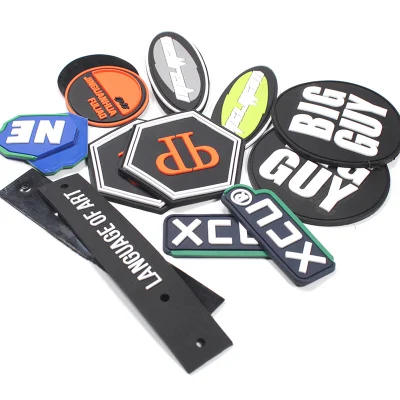  Supporto in PVC con logo militare 3D personalizzato e logo Hat Badge Etichette con logo con il nome di Patches di silicone