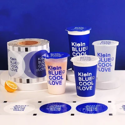 Guarnizione a tazza in pellicola di alta qualità con guarnizione a tazza in plastica per tè Pellicola di rullo