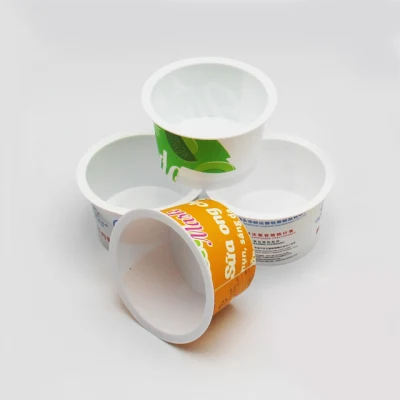 Confezione per gelato ad alta risoluzione Iml Label per iniezione Tazza in plastica per stampi