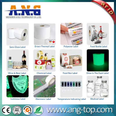 Etichette adesive RFID NFC per la gestione logistica/CD programmabili Adesivi