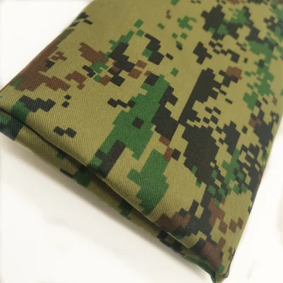 Commercio all&prime;ingrosso tessuto Ripstop in tessuto Camouflage Tc verde blu medio Oriente