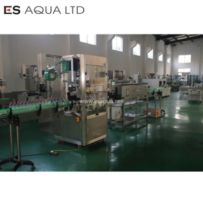  Etichettatrice automatica a manica termorestringente in PVC a doppia testa