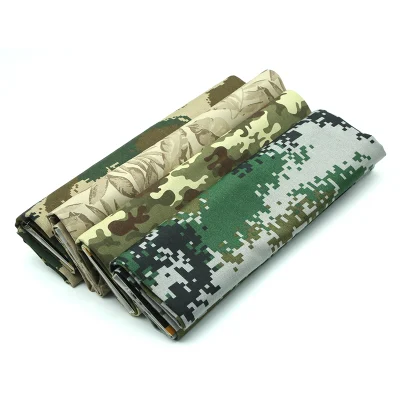 2022 Hot Design Hebei tessile Roma RIP Stop Stampa Camouflage Tessuto