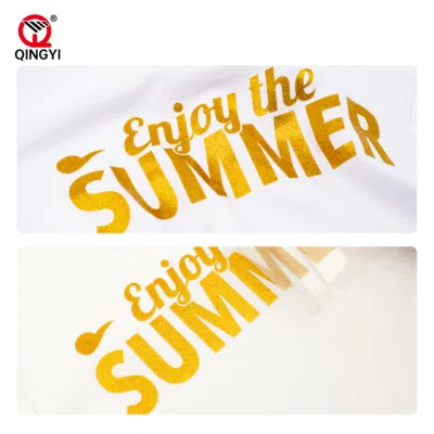 Trasferimento termico in vinile laser nero Cool Peeling PET Heat Transfer Pellicola per indumenti