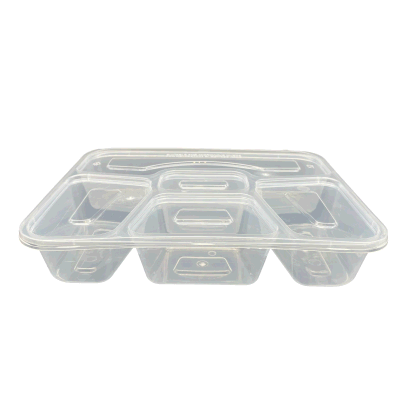  Fornitore di fabbrica cibo take out imballaggio monouso plastica preparato cibo Contenitore