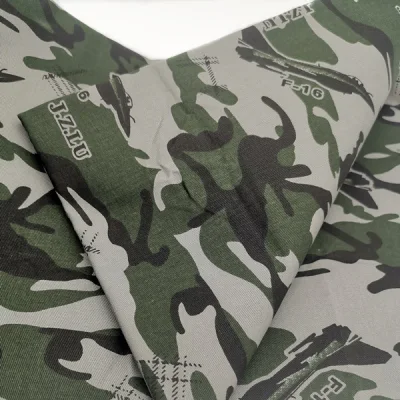 Commercio all&prime;ingrosso tessuto Ripstop in tessuto Camouflage Tc verde blu medio Oriente