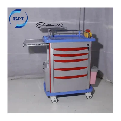  Carrello medico di materiale ABS di alta qualità Rayman per ospedale