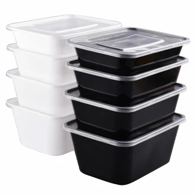 Contenitori in plastica per alimenti da estrarre ecologici e dal nuovo design per microonde