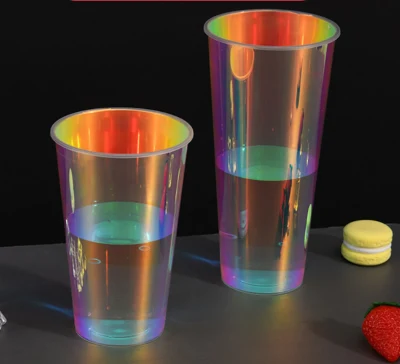  Caffè Iml in plastica da 125 ml con etichetta Boba Cup Coppa stampata con grafica completa