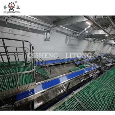  Nastro trasportatore a rete metallica per trasportatore di produzione per tagliatella istantanea Linea di produzione