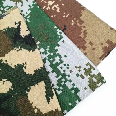  Hot sale Marocco Ripstop Pigment Camouflage tessuto Sudafrica