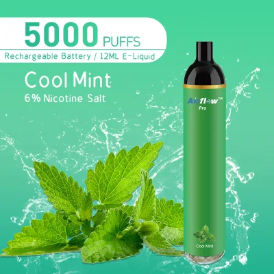  Vape monouso nuovo prodotto in Europa con e-Liquid Dual Flavors Batteria da 650 ml 12 mAh da 5000puffs