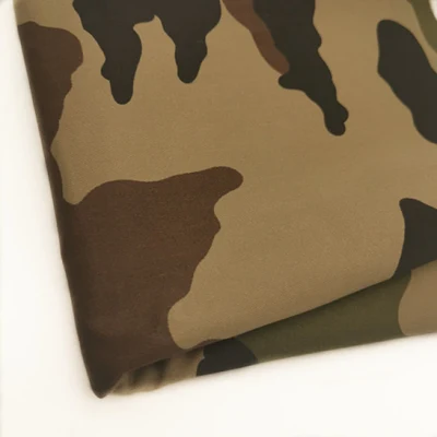 Commercio all&prime;ingrosso tessuto Ripstop in tessuto Camouflage Tc verde blu medio Oriente