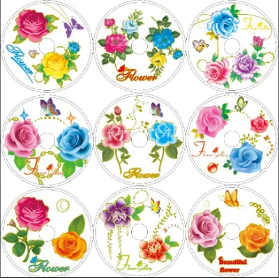  Forma rotonda Cartoon Fruit Flower Design Iml, in etichetta stampo