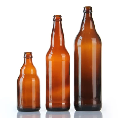  Campione gratuito 330 ml 355 ml 500 ml marrone verde blu chiaro umidità Prova Botella De Vidrio per imballaggio birra