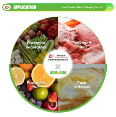 Produttore Custom Food Wrap PVC Cling Film fresco copertina plastica Pellicola di rullo