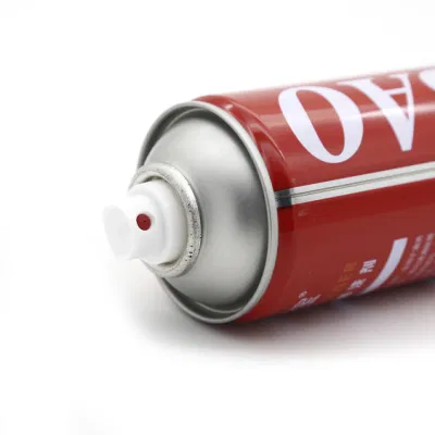 Private Label Accessori auto cura aerosol silicone spray su pelle