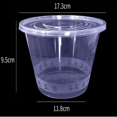  Contenitori per alimenti a microonde rettangolari da 650 ml scatole per la conservazione di confezioni per alimenti