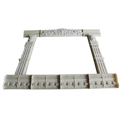  ABS plastica decorativa per finestre per calcestruzzo
