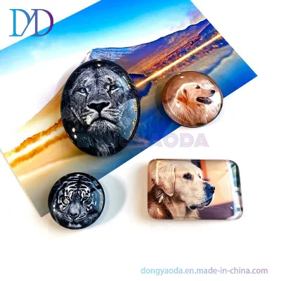 Personalizzazione in fabbrica / FaiDaTe - adesivi personalizzati per frigorifero / vetro cristallo Frigorifero magnetico Commemorativo Creative Gift adesivi / refrigerante adesivo antigoccia