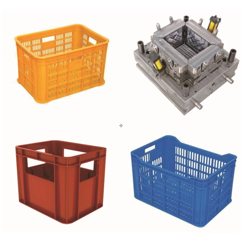 Customize Thermoforming Injection Moulds for Colored Plastic Bins/Containers