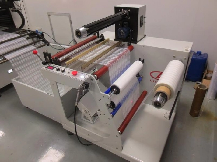 Roll to Roll Label Flatbed Screen Printer with IR Dryer