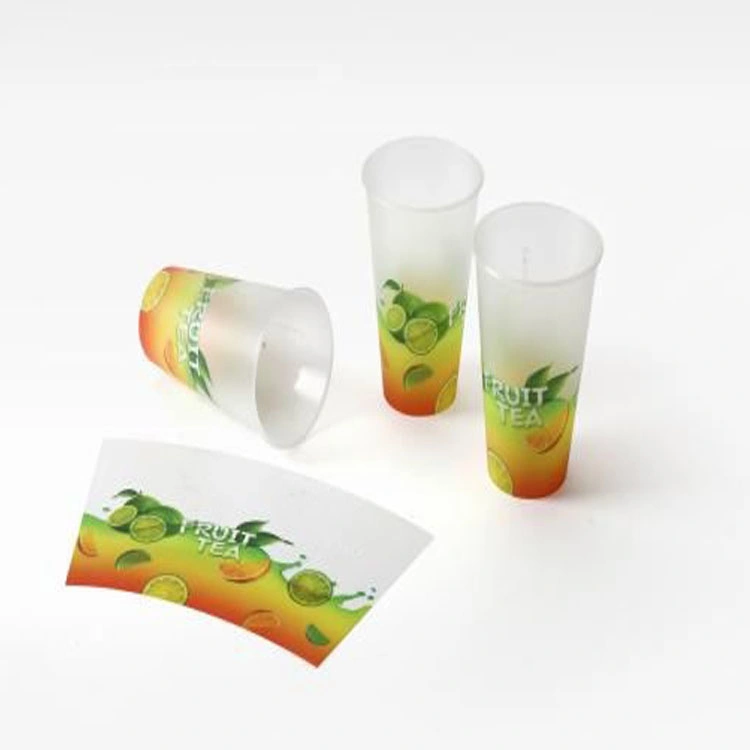 New Arrived Iml Label PP in-Mold Labeling for Plastic Cup