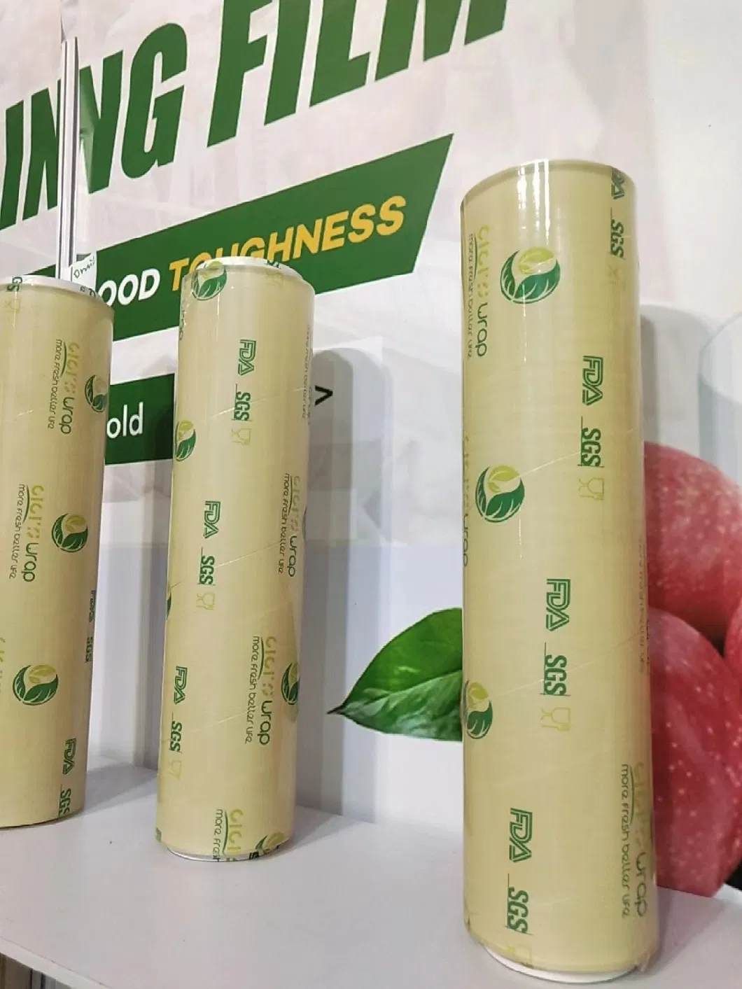 Keep Fresh Protect Food Plastic Reusable Eco Friendly Stretch PVC Cling Film