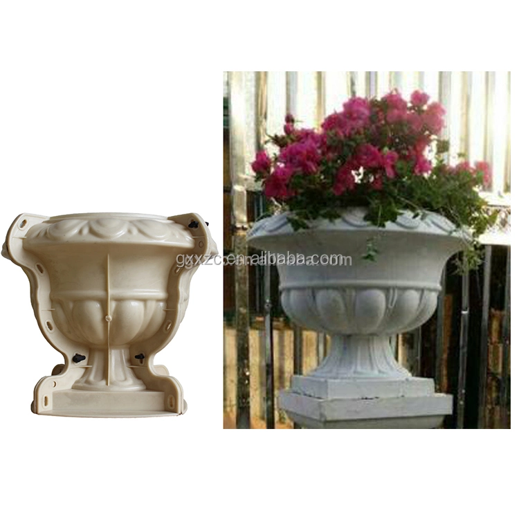 High Quality Plastic Material Flower Pot Molds Decorate for House