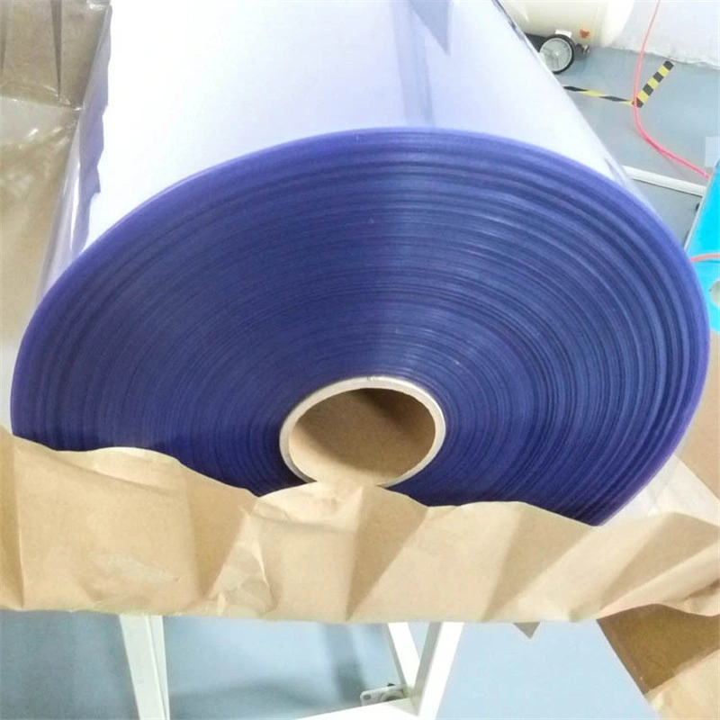 0.3mm 0.5mm 1mm 2 mm Clear PVC Plastic Sheet Roll PVC Vacuum Forming Rigid Transparent Film