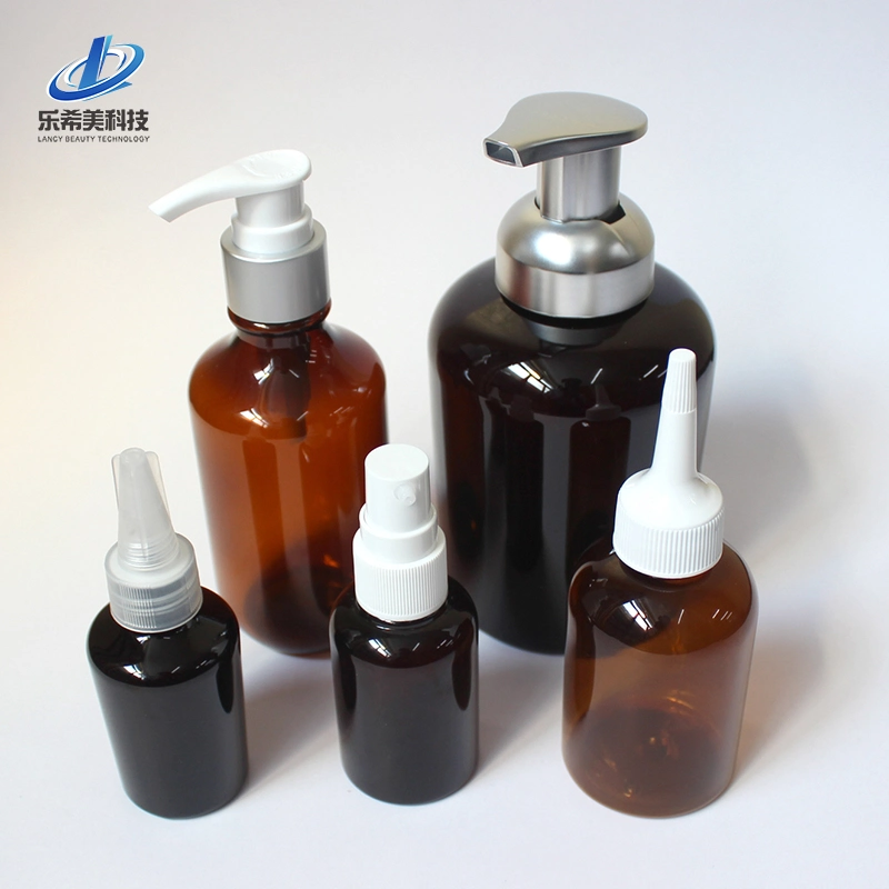 Plastic Bottle Cosmetic Package for Shampoo Bottle Cream Lotion Bottle Hand Sanitizier Bottle